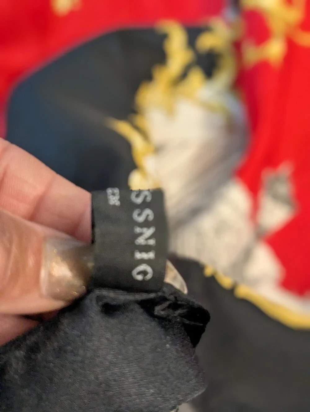 STRIESSNIG WIEN Vintage 'KAISERIN ELISABETH von OSTERREICH' SCARF